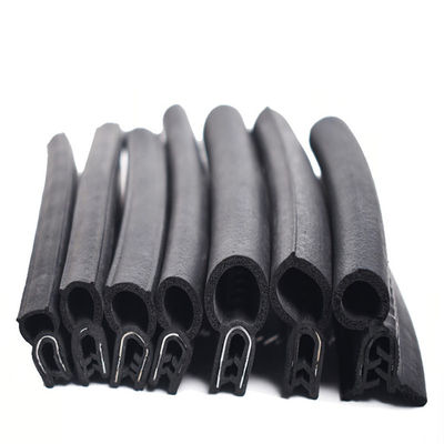 Soundproof d Type Rubber Seal Strip Epdm Rubber Seals Strip for Car Windproof Strip Car Rubber Door Trim Edge protection Seal