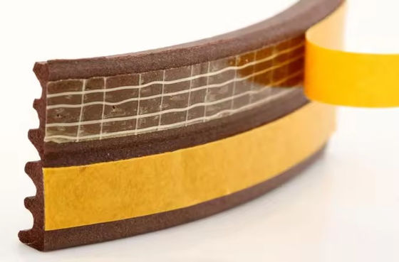 Self Adhesive Rubber Door Tape for Seal D Shape 9x6mm 5m 10m Packing