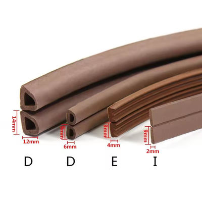 Hot Sale D/p/e/i Type Door Window Crashproof Protection Flexible Seal Strip