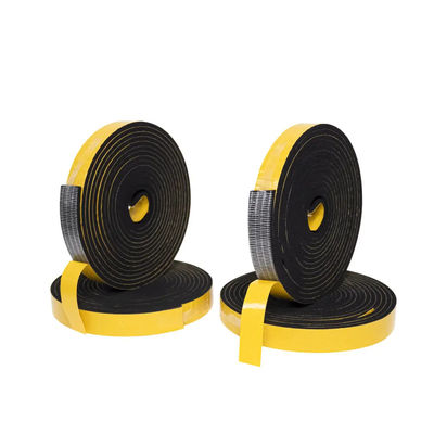 Anti-collision Self Adhesive Weather Strip D P E Window Door Seals Rubber Strip