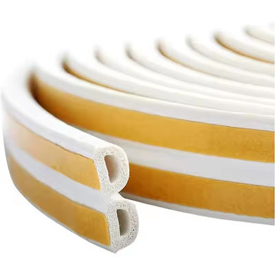 Anti-collision Self Adhesive Weather Strip D P E Window Door Seals Rubber Strip