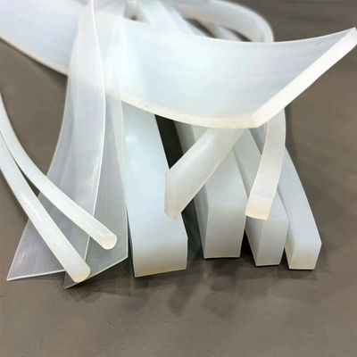 Cheap Color Size Can Be Customized Waterproof and Noise-proof Flat Rectangular Solid Seal Silicone Rubber Seal