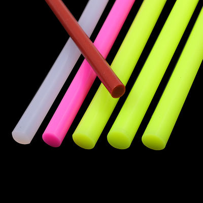 Factory Manufacturer Custom Soft Colorful Circular Extruded Industrial Square Round Hard Soft Silicone Rubber Rod
